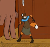 Cupboard raid (Colored)