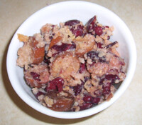 smoked sausage w/dark red beans & rice