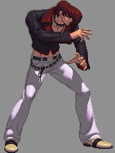 Iori Yagami by ALDoesArt on Newgrounds