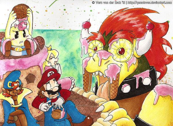 Softendo Fangame : Mario Forever Peanut - Confused Seasons!