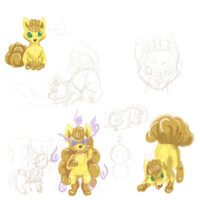 Just a vulpix doodles...