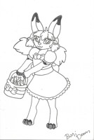 Easter Krystal Bunny