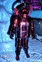 ORNAMENT; RED-WINE WALRUS MAN