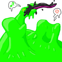 Fat slime vs Slime snake After (Reverse)