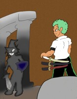 Zoro vs shadow link