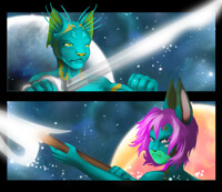 Commission - Clash Across The Sky