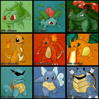 Kanto Starters