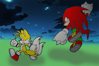 Sonic - Mephiles, Silver, Shadow and Knuckles by KyuuketsukiVentus -- Fur  Affinity [dot] net