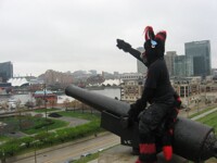 Kitdrago and his exceptionally large cannon