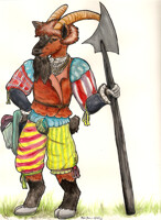 Landsknecht goat