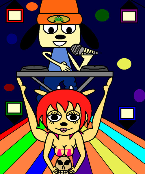 Parappa the Rapper Stickers by Esmahasakazoo -- Fur Affinity [dot] net