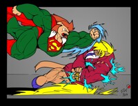 Rosie O'Gravy vs Callie Briggs Colored