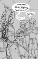 Guy talk warm up sketch