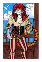 Arrgh, Pirate Tigress is After Me Booty!