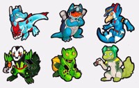 pokeformer chibis set 1