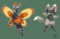 Fusion Pokemon - Unfezim and Mincciolu