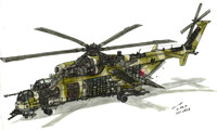 WIP: Mi-24 Heavy Transport Concept