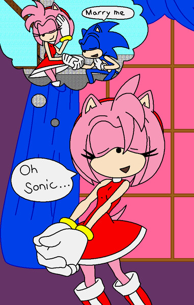 Sonic-Amy Riders by LightBell -- Fur Affinity [dot] net