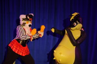 FurDU 2012 Photoshoot: Oh noes! A fight! :O part 1 of 2