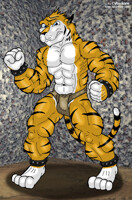 Tiger custom action figure by kraidhiel -- Fur Affinity [dot] net