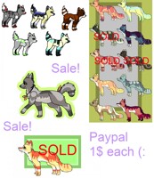 SALE! 1$ PAYPAL ONLY EACH DESIGN