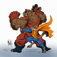 Stain VS Distortor (Color!)