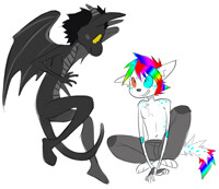 master and pet being silly 