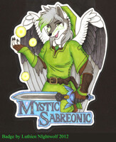 Basic Badge - Mystic Sabreonic