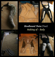Bloodhound Fursuit - Body