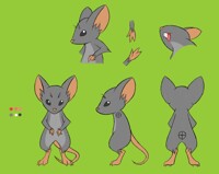 My Fursona sheet (75% complete)