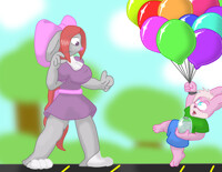 I Has B'loons! - keldorfeign - '12