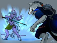 Princess Luna vs Rama