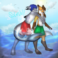 shark attack! - by taistella