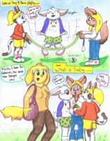 Diana love pull ups comic [F5] by ConejoBlanco -- Fur Affinity [dot] net