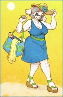 Mura Heading to the beach