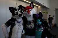 Zeke, Mont and Gale - Anthrocon 2012