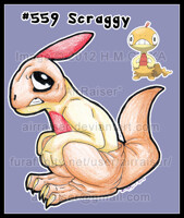 Pokemon: Scraggy 2012