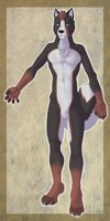 Commission- jktstance Husky/Bernese Mountain Dog