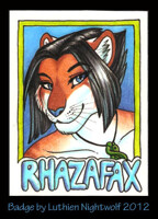 Bust Badge - Rhazafax