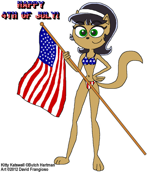 Kitty 4th of July 2012 by tpirman1982.