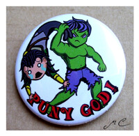 Puny God Button