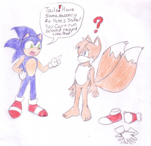 Tails' Little Bro~ by RaymanxBelle -- Fur Affinity [dot] net