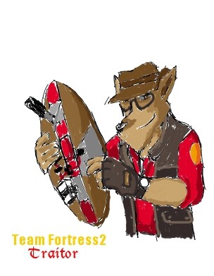 Team Furtress - RED Sniper by AcheronTheFox -- Fur Affinity [dot] net