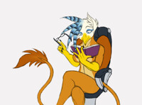 Gale's Contemplative gaze...