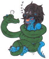 Amru: Coiled, Constricted, and Asleep
