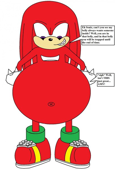 fat knuckles the echidna