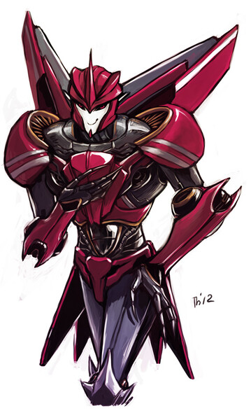 Transformers prime: Arcee in color by TheBrave -- Fur Affinity [dot] net