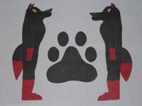 Shadow Wolf Reference Sheet