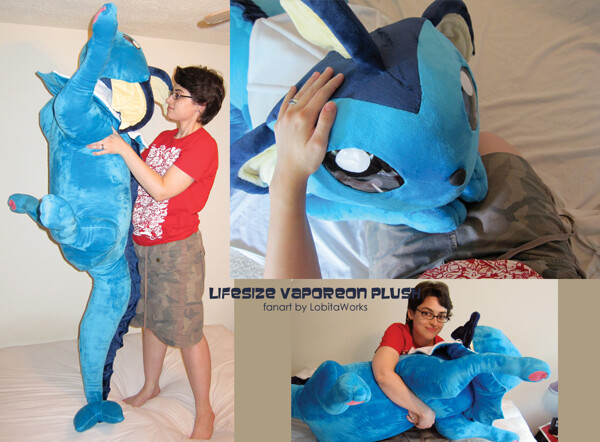 life size vaporeon