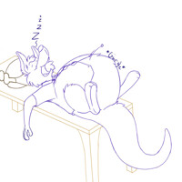 sleeping it off (and shirt color ideas plz) 